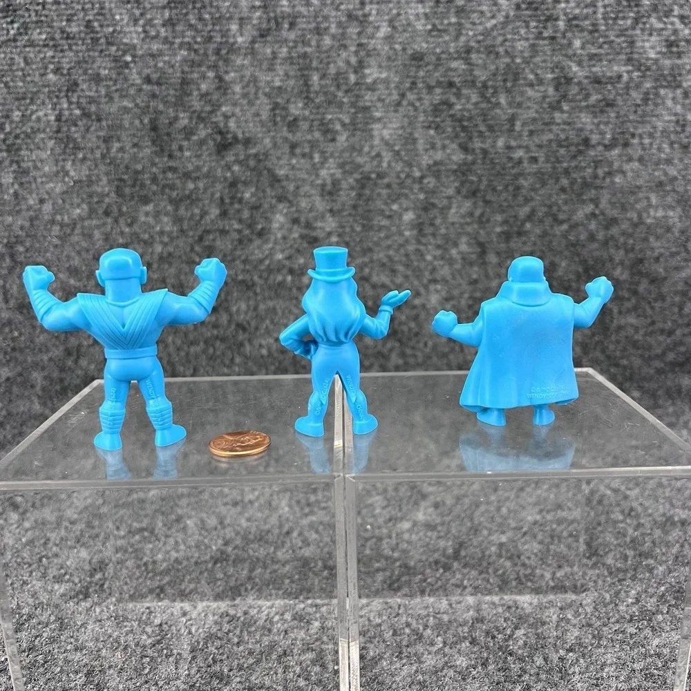 Lot Of 3 Wendy's DC Comics Superheroes Blue Figures 2.5